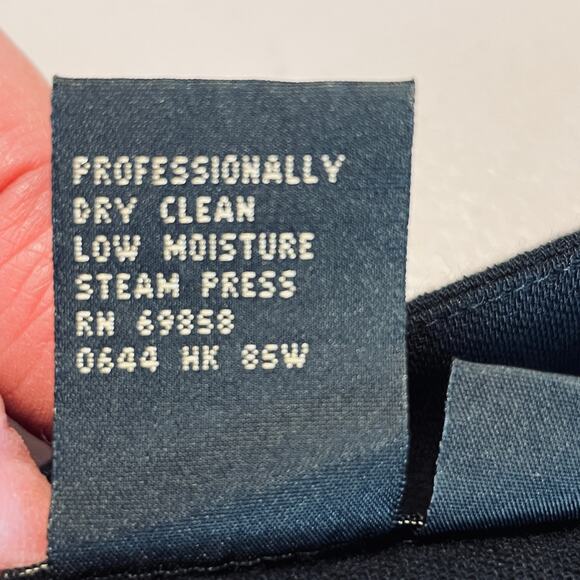 Episode Carolyn Wight Freeman Vintage Black Wool Classic Long Jacket Blazer 4 - Picture 12 of 16